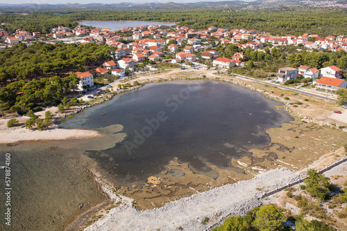 aerial view of the Croatia photo