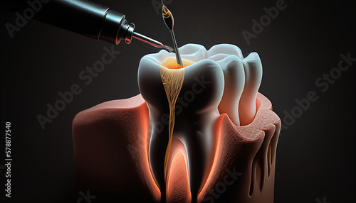 Treating root canal