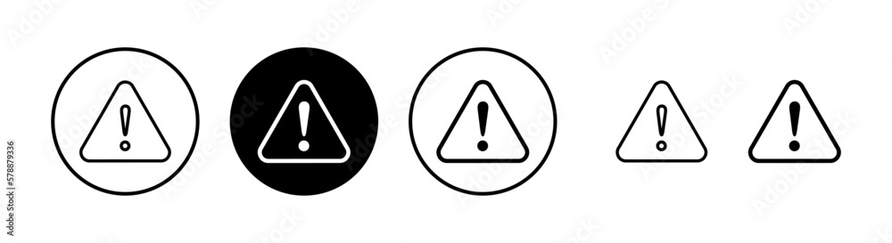 Exclamation danger sign illustration. attention sign and symbol. Hazard warning attention sign Exclamation danger sign illustration. attention sign and symbol. Hazard warning attention sign
