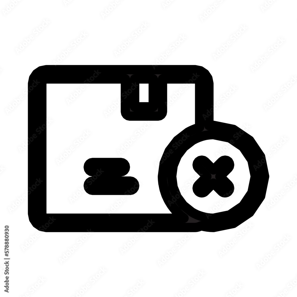 Package and delivery icon