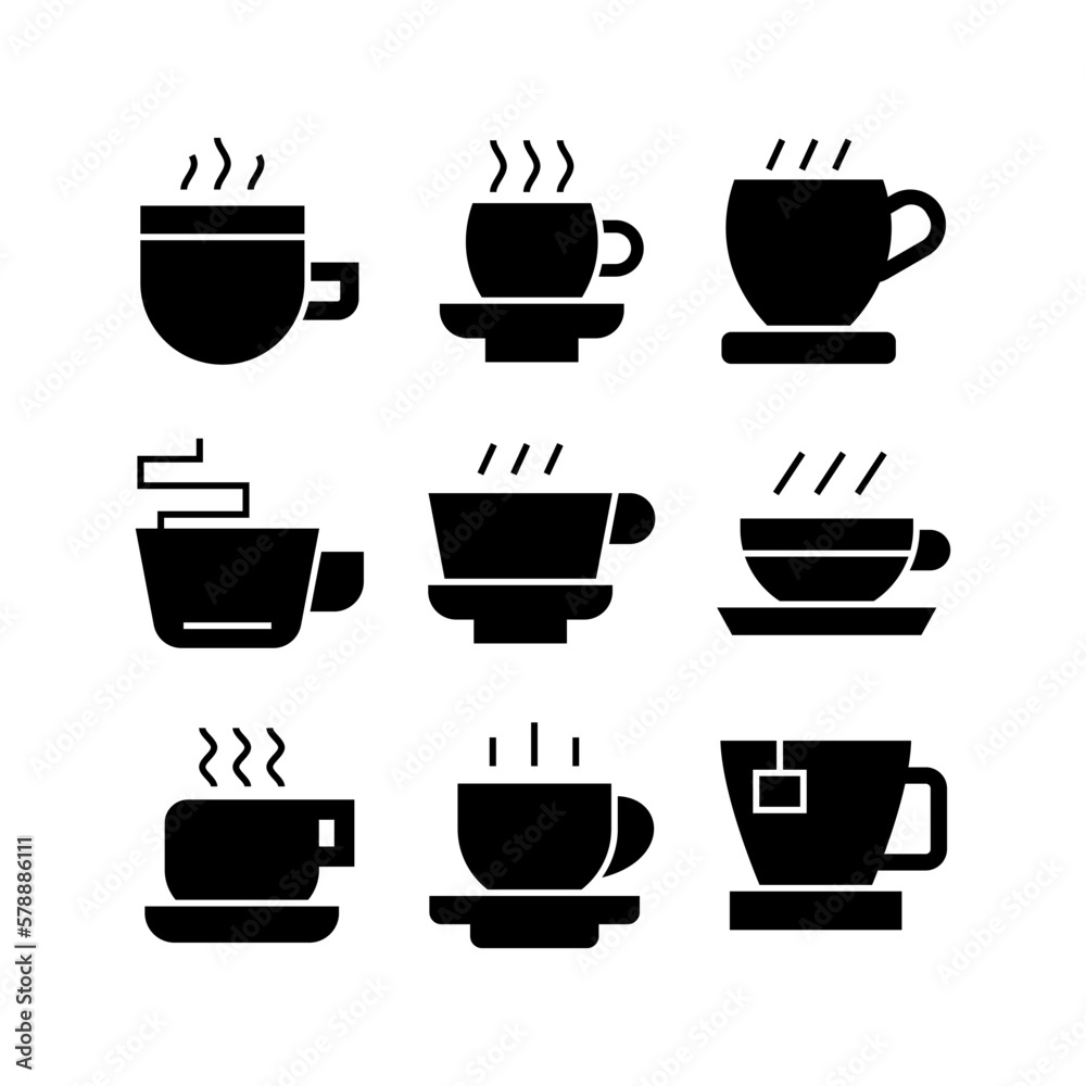 tea icon or logo isolated sign symbol vector illustration - high quality black style vector icons
