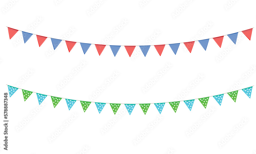 Obraz premium graphics festival flag with text congratulation for backdrop background vector illustration