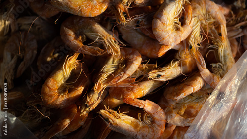 shrimp in the market (ID: 578889939)