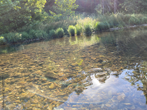 river in autumn
