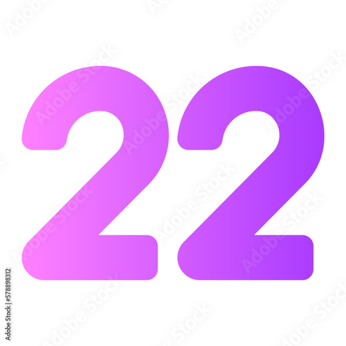 twenty two icon 