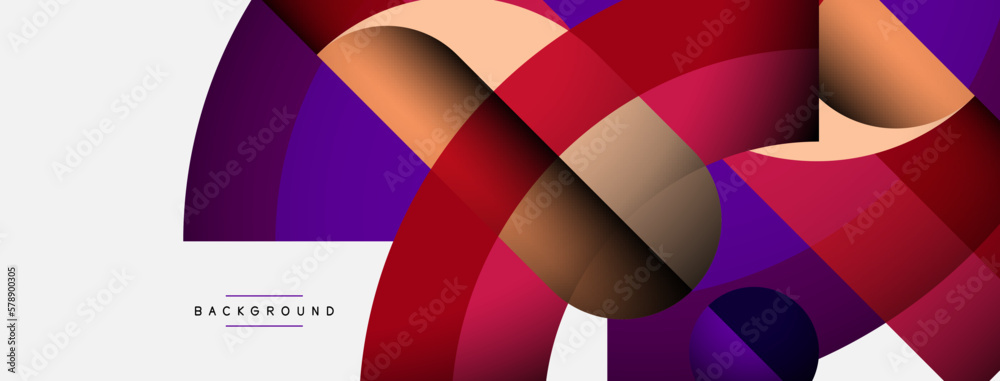 Trendy shapes, color minimal design composition, lines and shadows for wallpaper banner background or landing page Trendy shapes, color minimal design composition, lines and shadows for wallpaper banner background or landing page