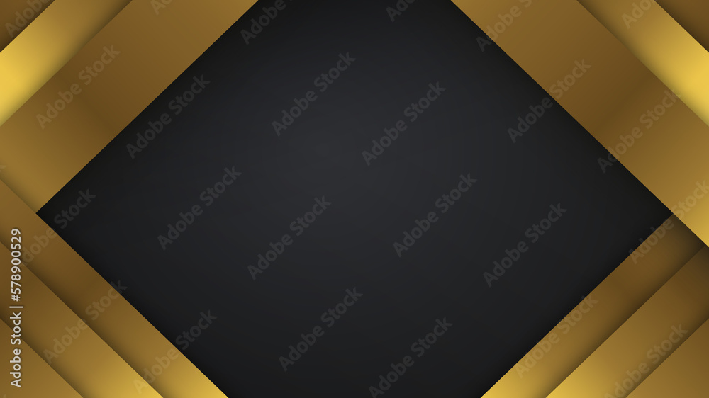 black gold luxury background lanscape space text 