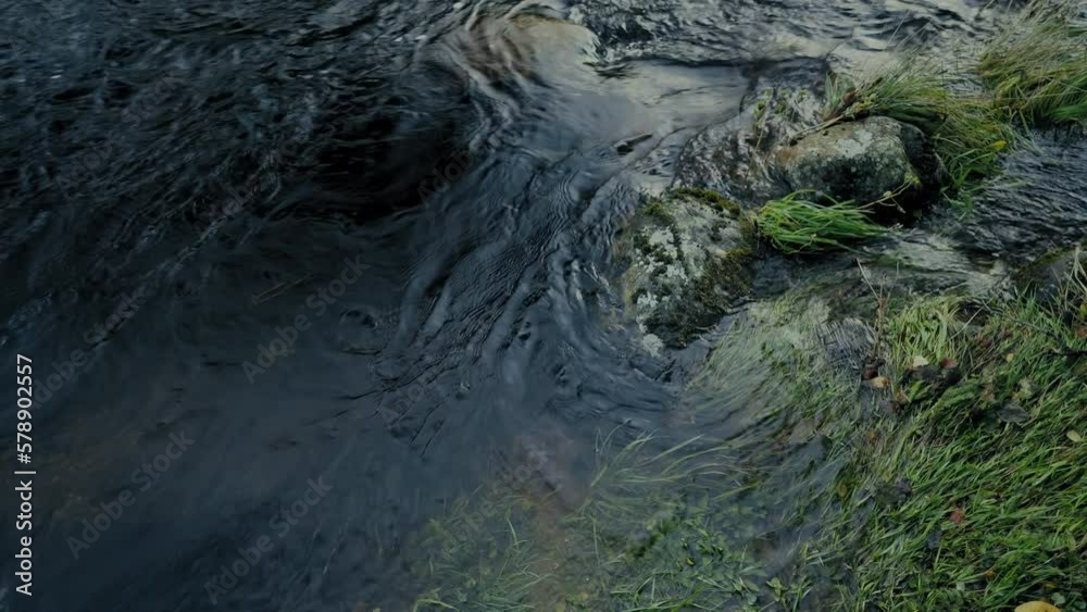 water flowing over mossy stones in the River Avon water flowing over mossy stones in the River Avon