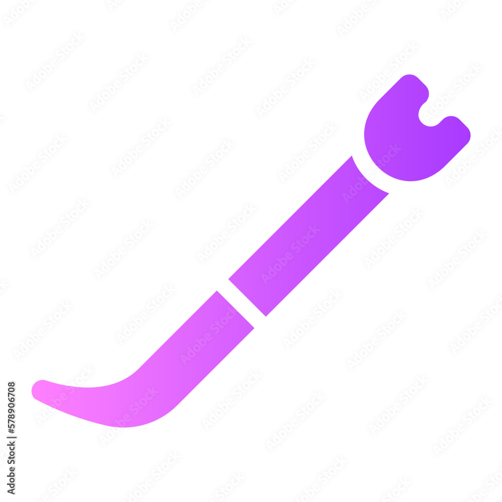 crowbar gradient icon