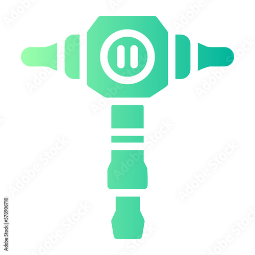 jackhammer gradient icon