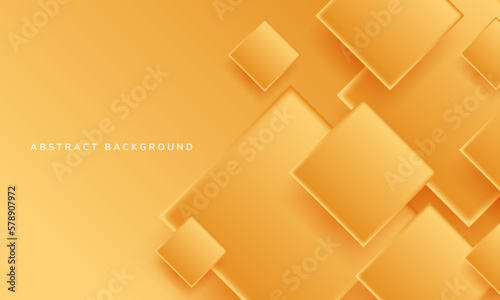 Abstract Geometric Background, Rectangles with Lights and Shadows
