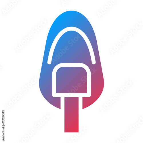 Vector Design Oxygen Mask Icon Style