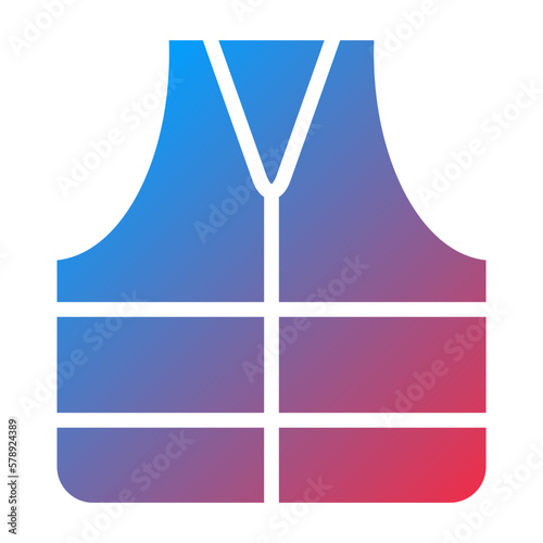 Vector Design Life Jacket Icon Style