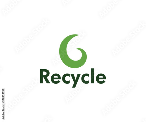 recycle logo vector logo templet.