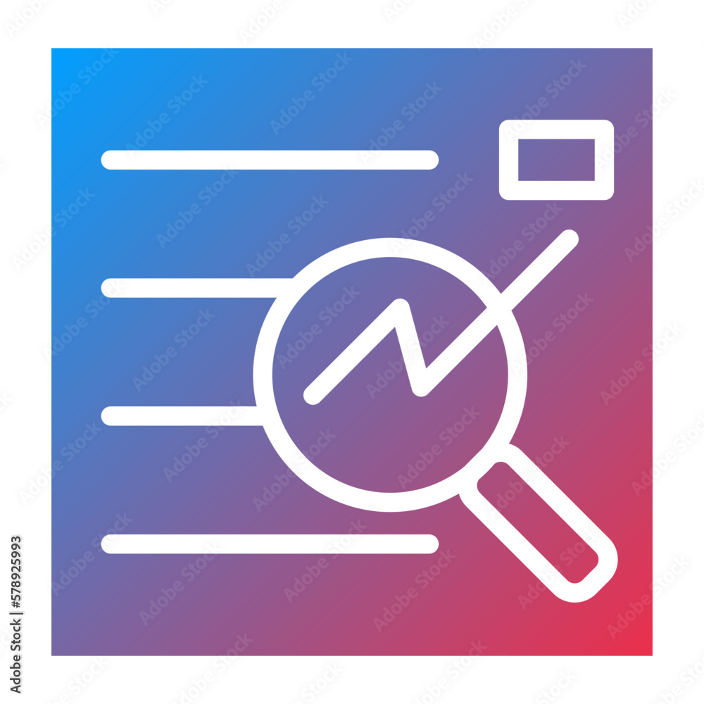 Vector Design Research Icon Style Vector Design Research Icon Style