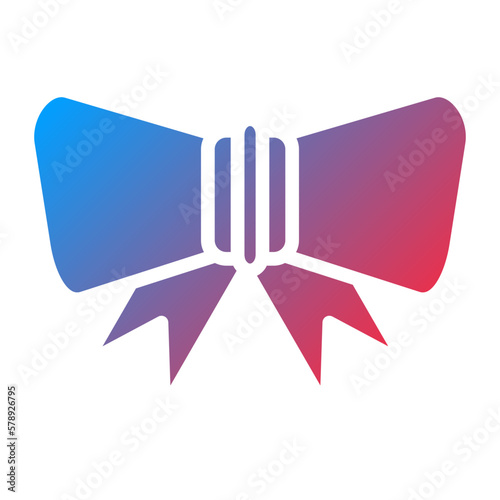 Vector Design Bow Tie Icon Style