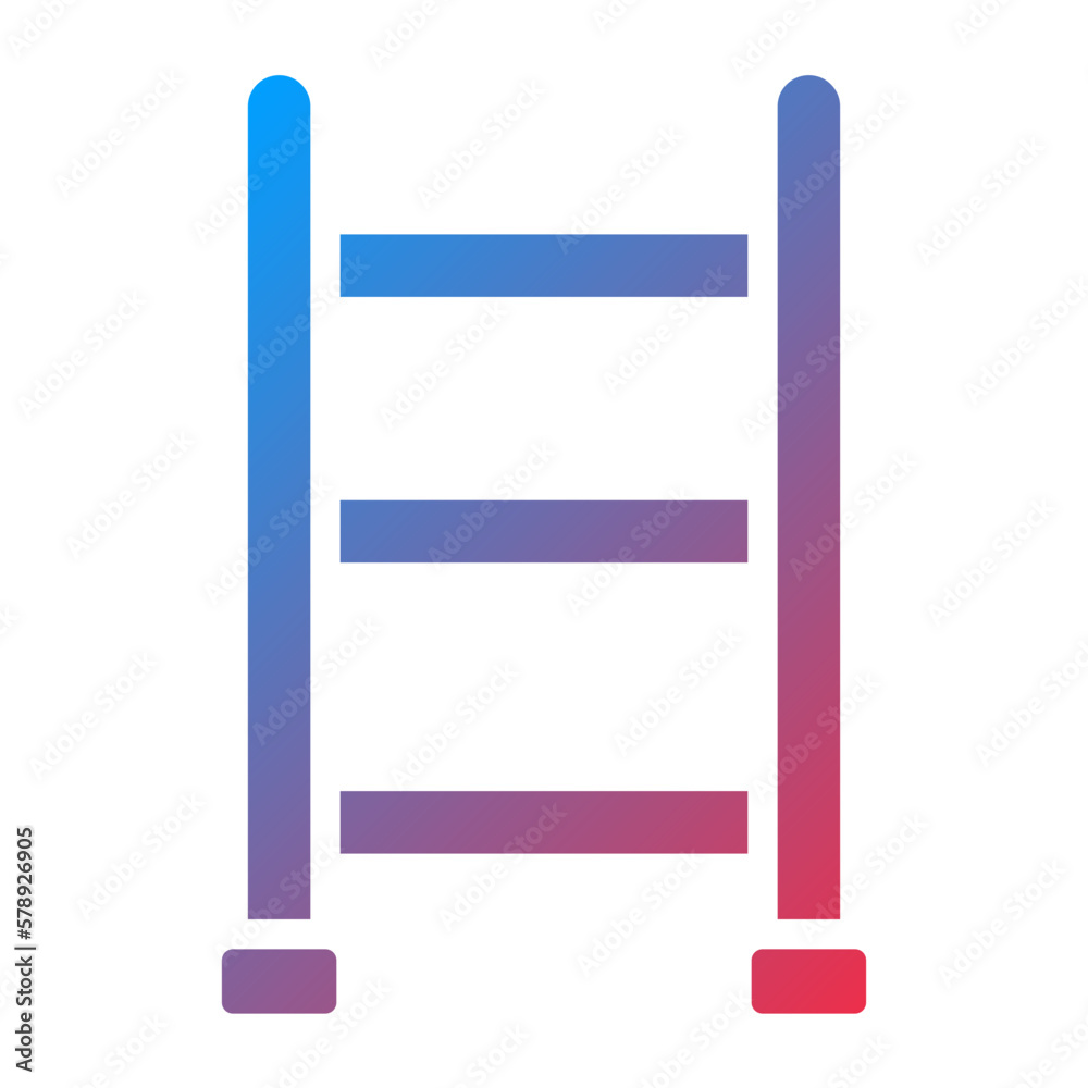 Vector Design Ladder Icon Style Vector Design Ladder Icon Style