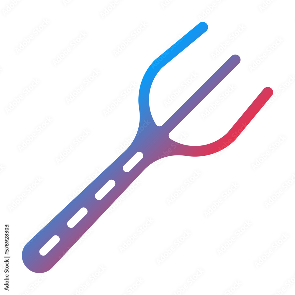Vector Design Fork Icon Style Vector Design Fork Icon Style
