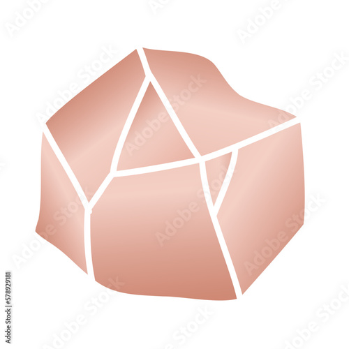 Geometric crystal flat Shape