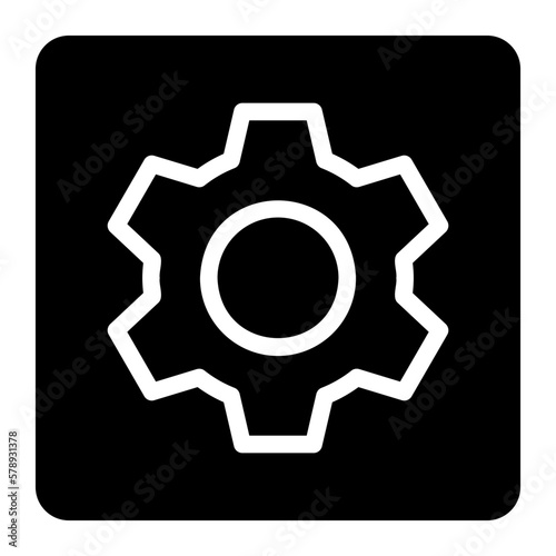 setting glyph icon
