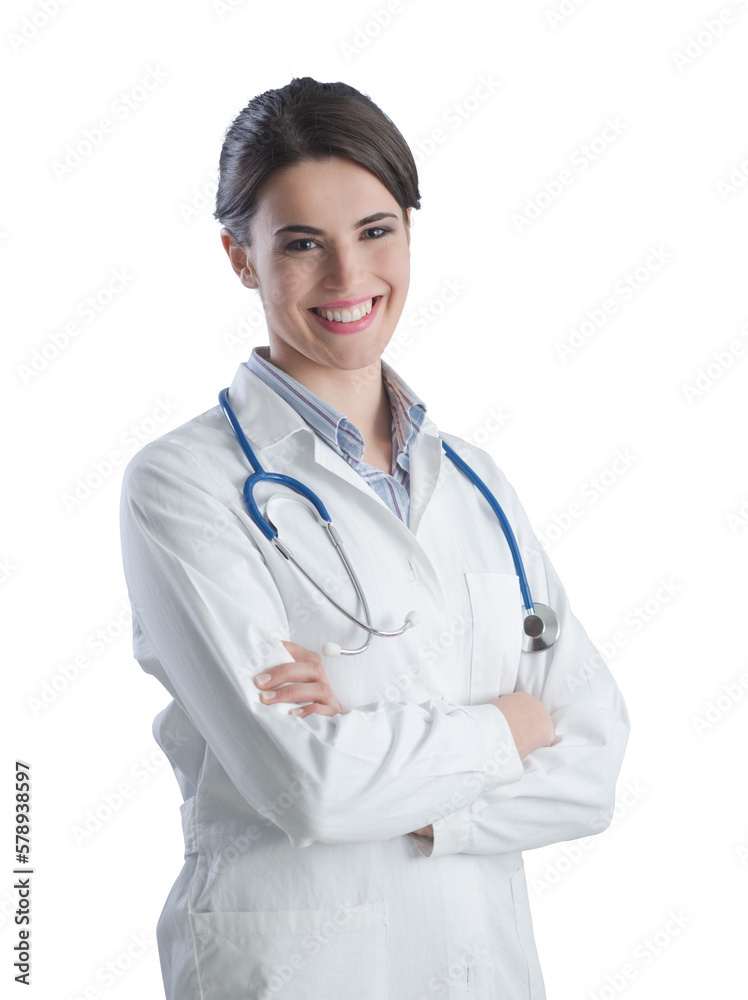 Fototapeta premium Female young doctor