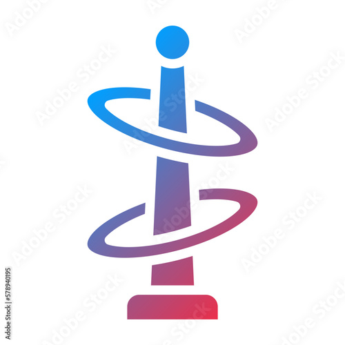 Vector Design Ring Toss Icon Style