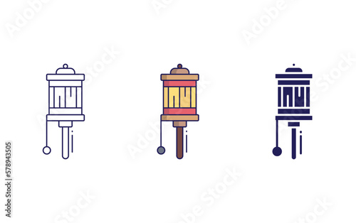 Rattle vector icon