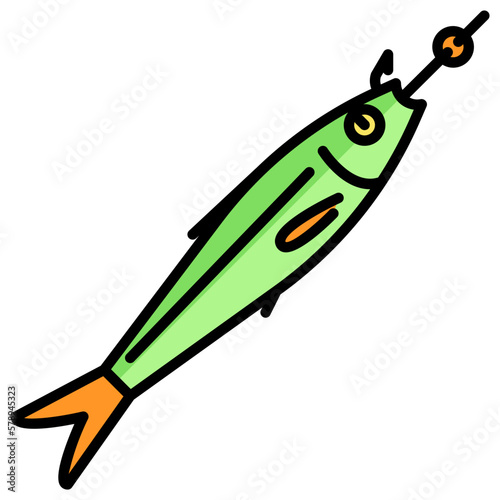 bait line icon
