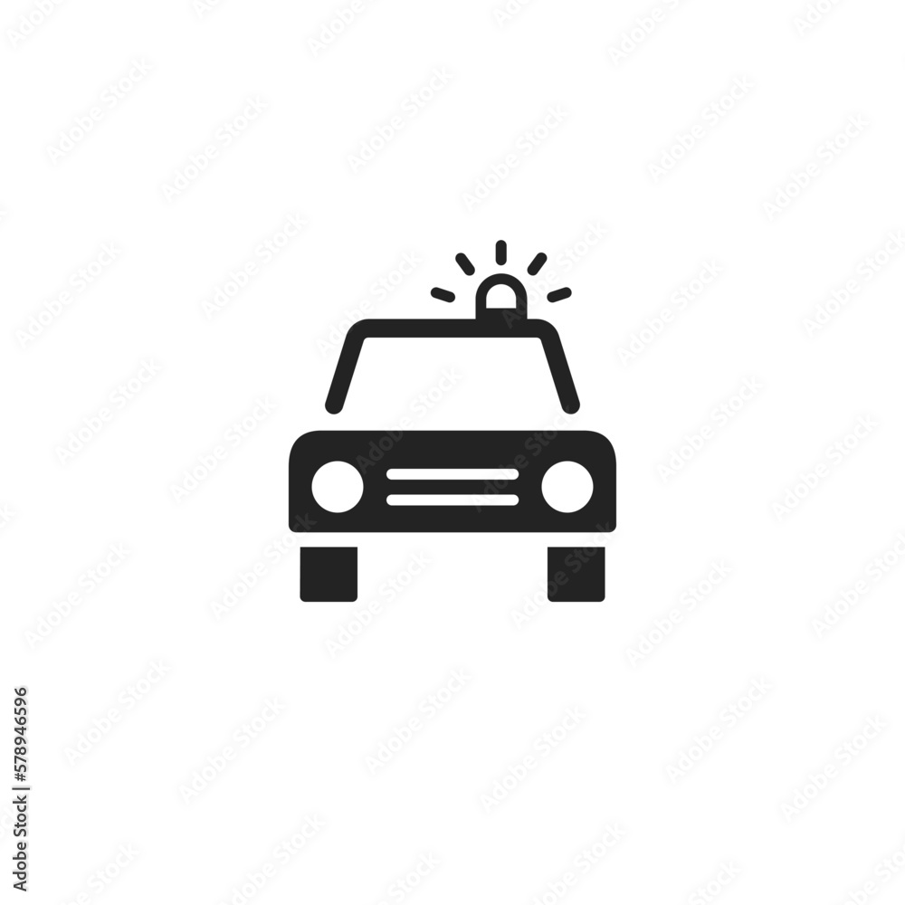 Police Car - Pictogram (icon) 