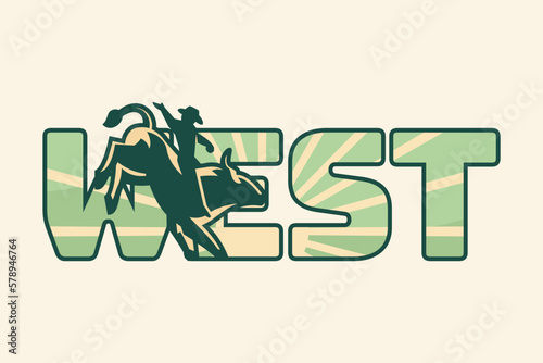 Wordmark West Logo