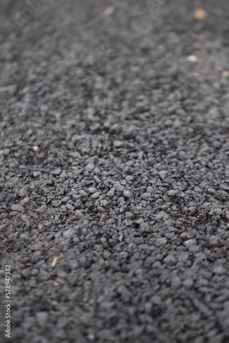 Photo of asphalt road surface