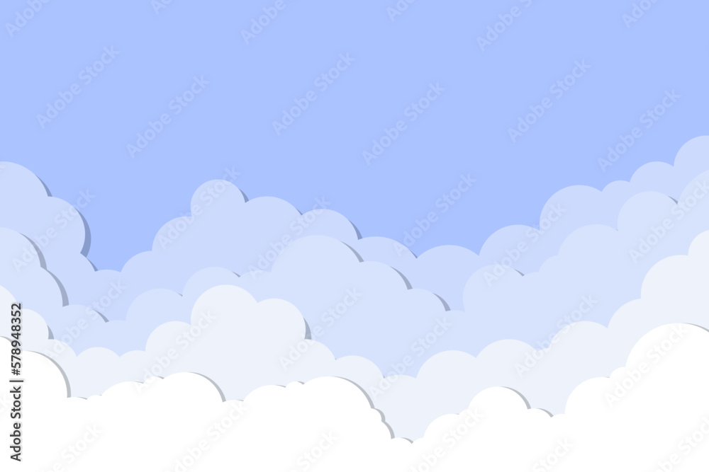 A blue sky with white clouds and a blue sky with white clouds. A blue sky with white clouds and a blue sky with white clouds.