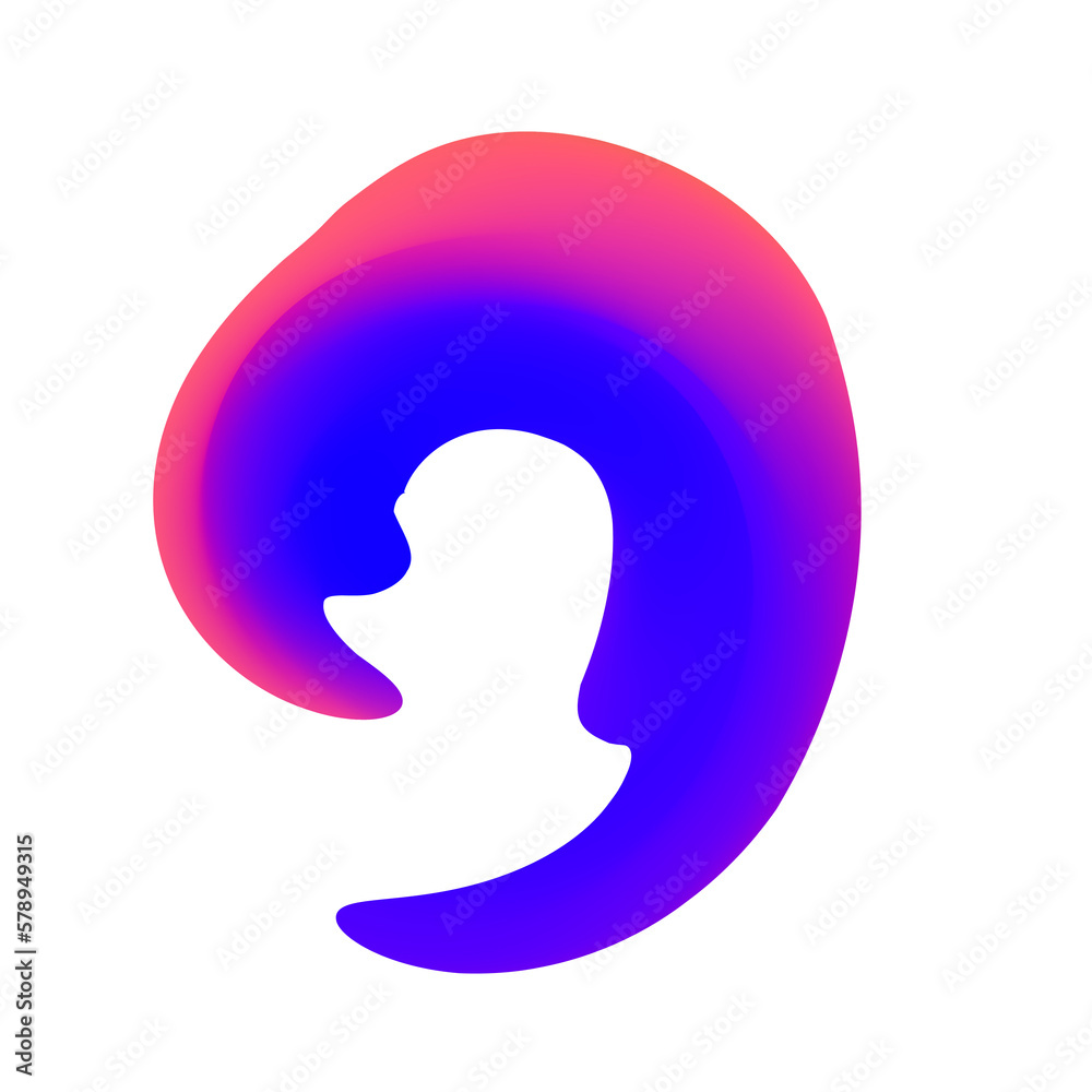 Trendy element Fluid Modern Gradient element design, transparent shape element Trendy element Fluid Modern Gradient element design, transparent shape element