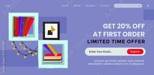 Get twenty percent off at first order limited time