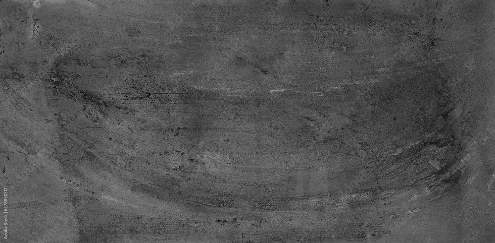 Obraz premium Black and white texture, natural surface effect, brush and decor, floral decor, wood and cement background