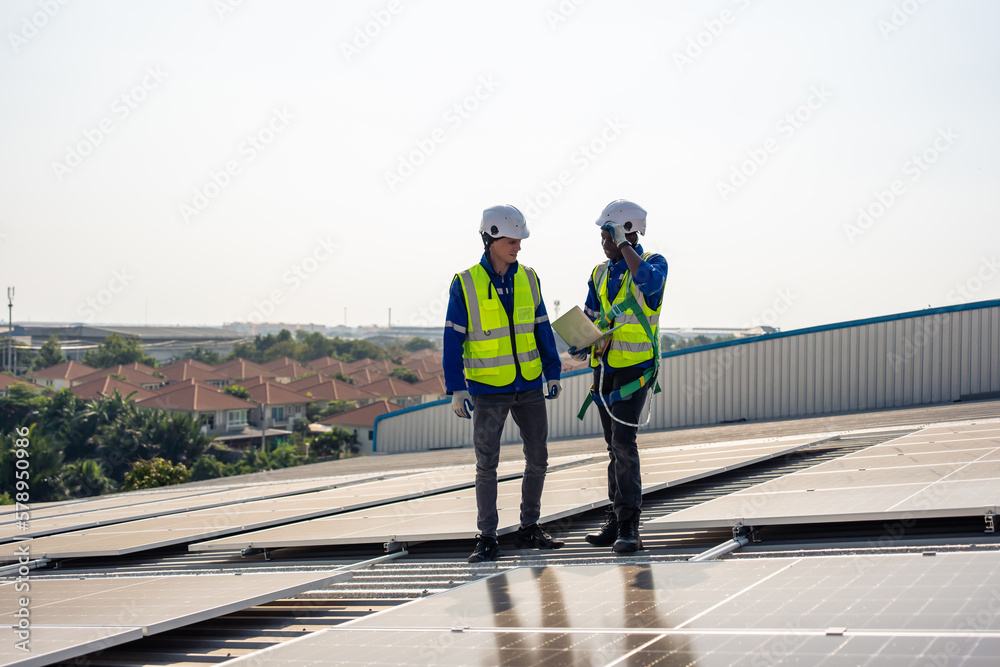 custom made wallpaper toronto digitalProfessional engineer work to maintenance of photovoltaic panel system.