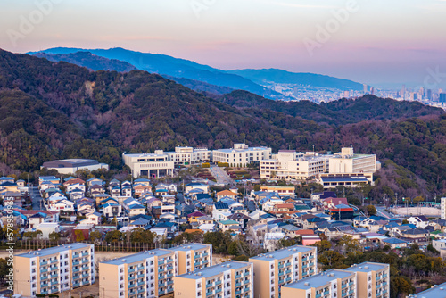 Wallpaper Mural 夕暮れ時の街並み Torontodigital.ca