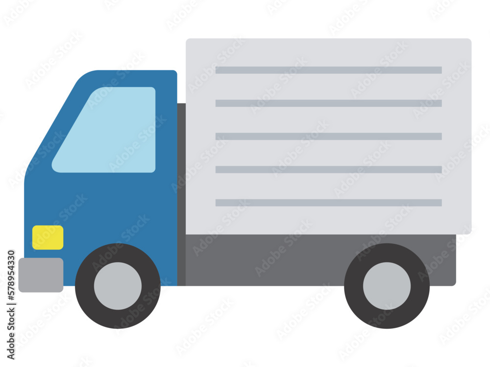 トラックのイラスト