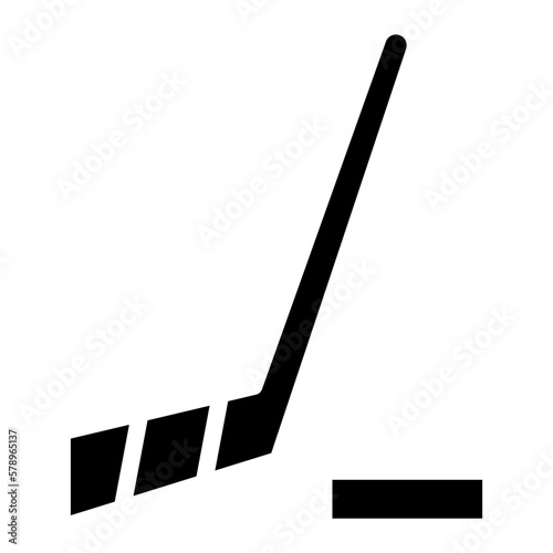 hockey stick glyph 