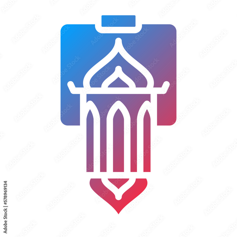 Vector Design Lantern Icon Style Vector Design Lantern Icon Style