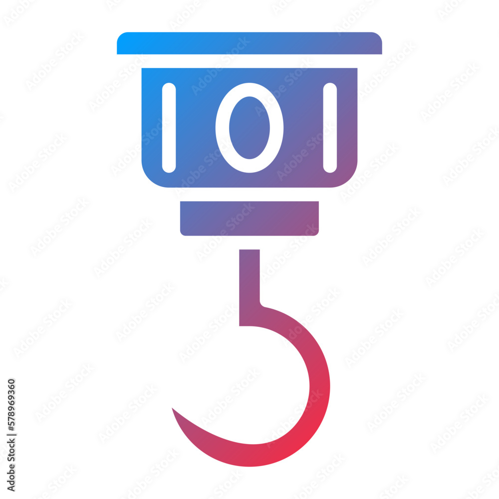 Vector Design Pirate Hook Icon Style Vector Design Pirate Hook Icon Style