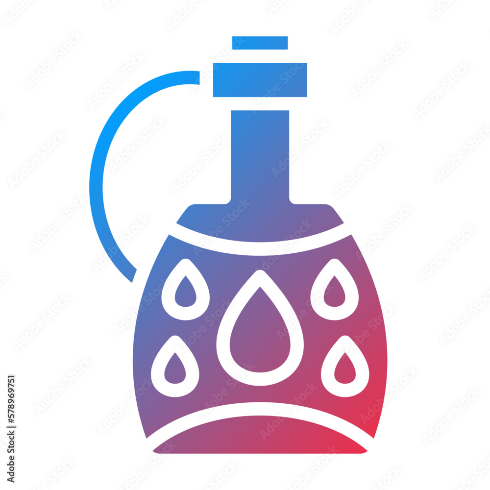 Obraz premium Vector Design Water Canteen Icon Style