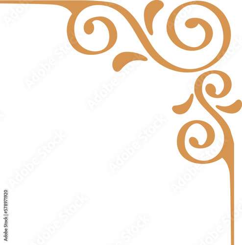 Fotografie Luxury Corner Frame