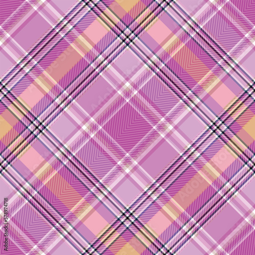 Vector seamless abstract checkered pattern with diagonal stripes,