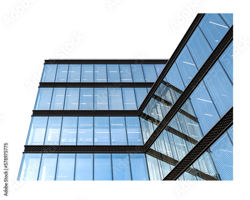 Modern glass building photo