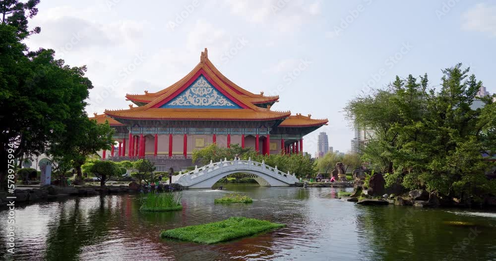 Chiang Kai shek Memorial Hall in Taipei of Taiwan Chiang Kai shek Memorial Hall in Taipei of Taiwan