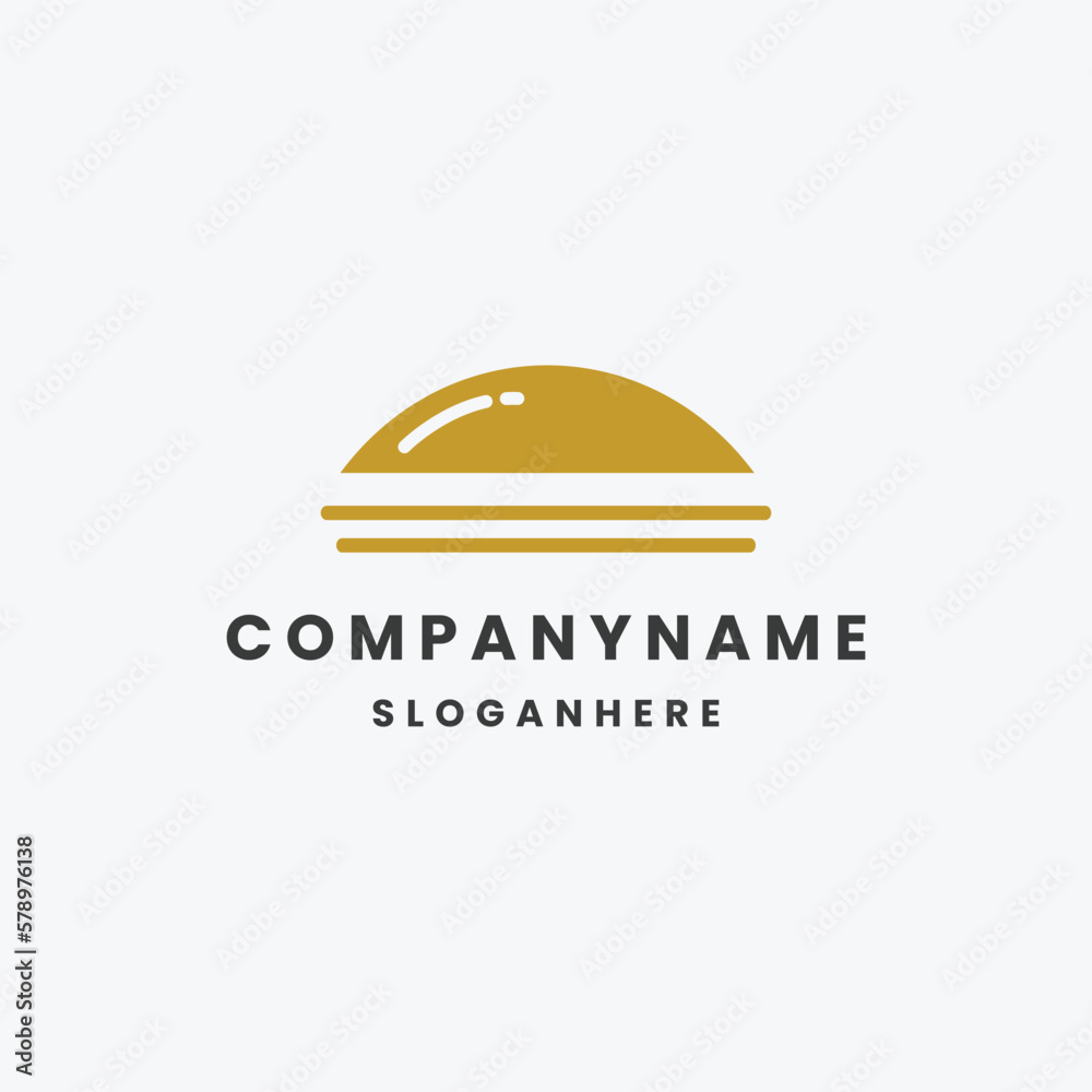 Burger logo icon design template vector illustration Burger logo icon design template vector illustration