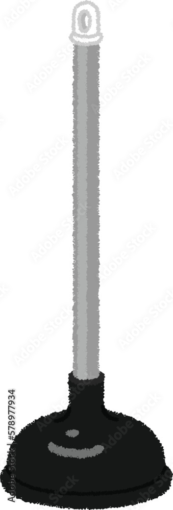 Naklejka premium ラバーカップのイラスト