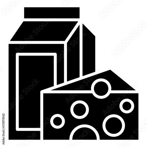 milk and cheese icon