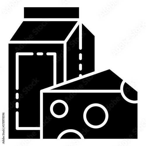 milk and cheese icon